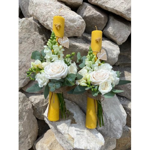 Lumanari din ceara de albine 