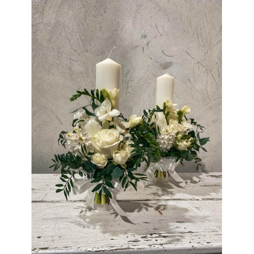 Set lumânări de cununie – „Pure Elegance”