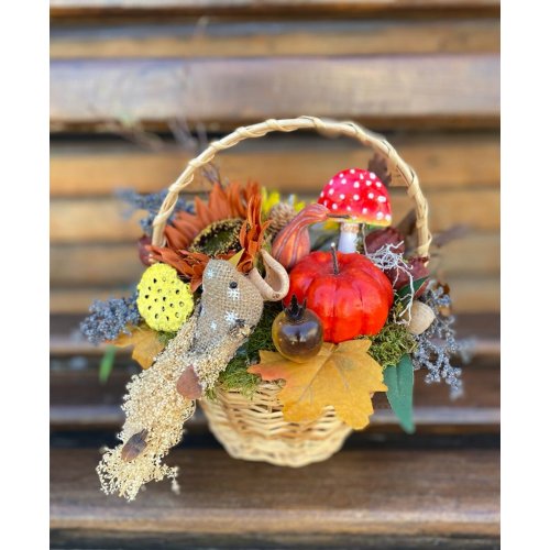 Aranjament de toamna in cos Aranjament de toamna in cos