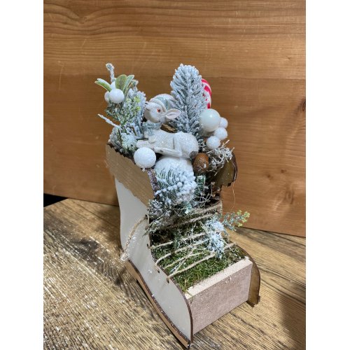 Aranjament de craciun Cizmulita cu surprize Aranjament de craciun Cizmulita cu surprize